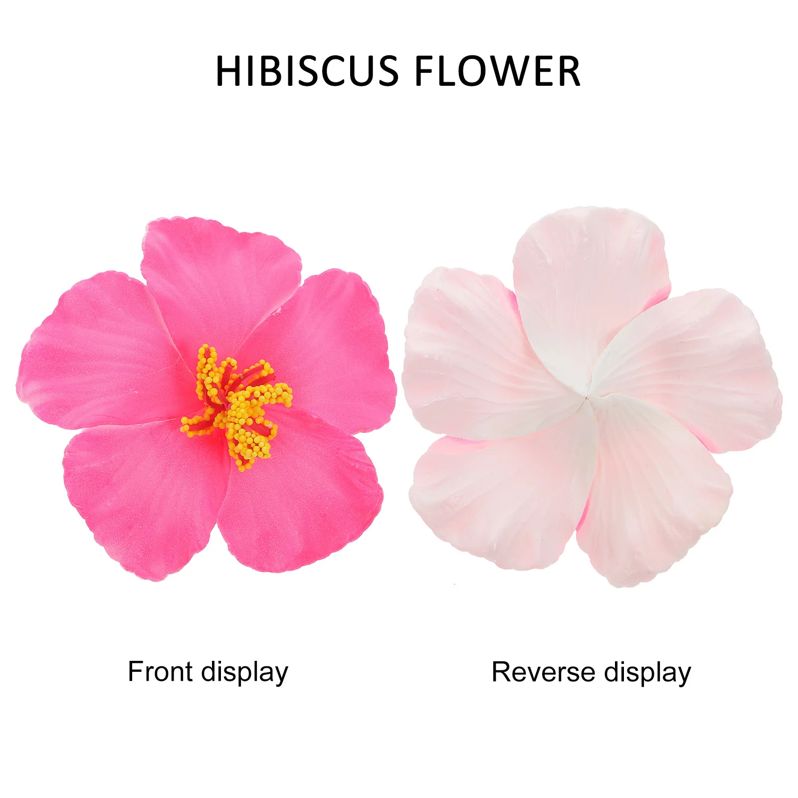 

Tropical Beach Flower Headdress Eva Fake Hibiscus Flower Artificial Flower Headwear Decoration Faux Mailbox Flowers