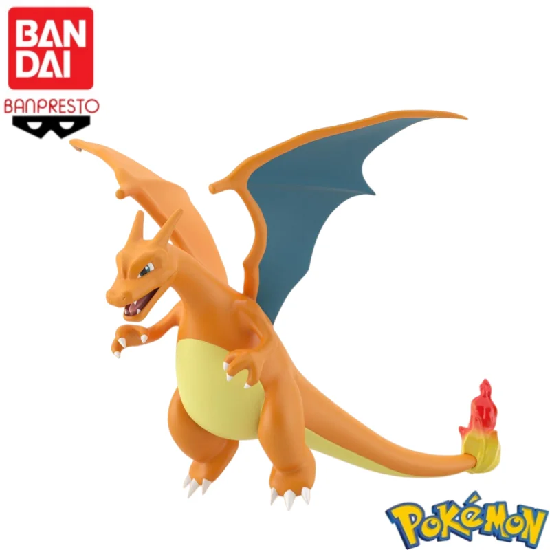 بانداي الأصلي أنيمي الشكل لعب للأطفال مقياس العالم بوكيمون كانتو منطقة تشارجر كبسولة لعبة لعبة الحلوى دمى هدايا