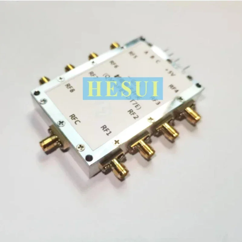 DC-7GHz 8-Select SP8T RF switch electronic single-pole 8-toss all eights