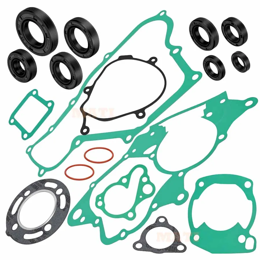 

Complete Engine Top & Bottom End Gasket + Oil Seal Kit Honda CR80R 1986-1991 12191-GC4-308