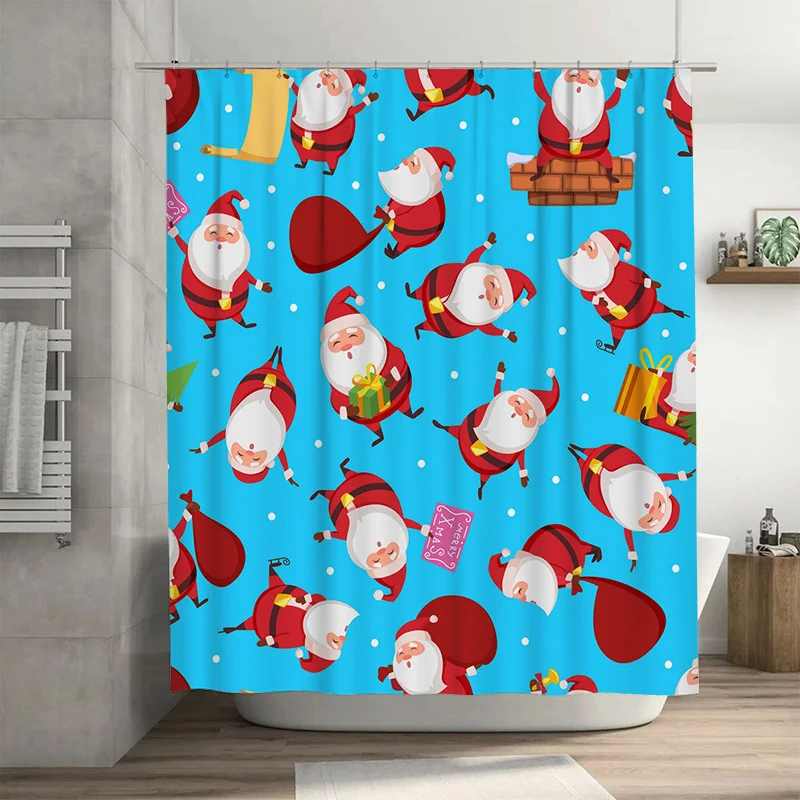 

TU набор занавесок для душа в ванной комнате, водонепроницаемый фермерский дом, деревенский цветочный узор, декор, винтажный деревенский шик, моющаяся ткань, домашний текстиль