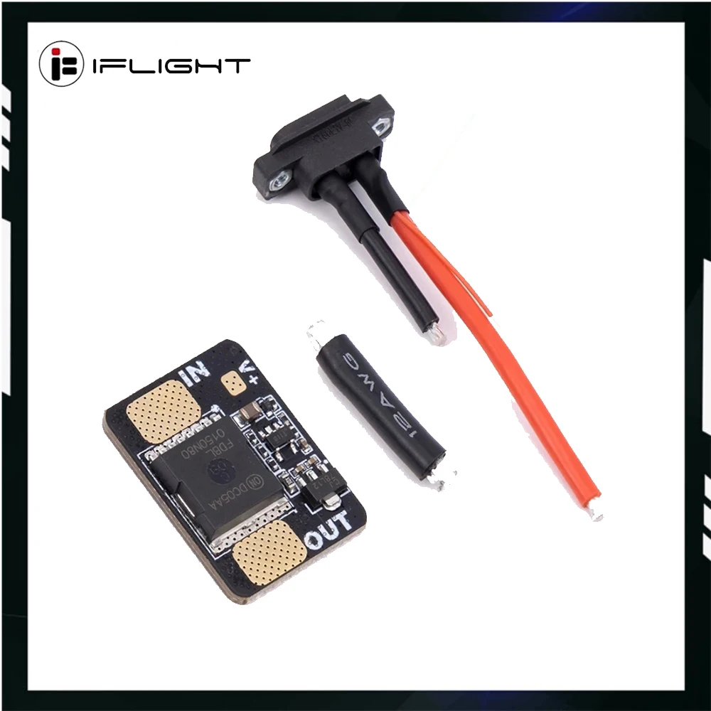 iFlight Anti Spark Filter / Single DJI Antenna TPU/Dual Antenna TPU /O3 Air Unit Heatsink for Chimera7 Pro V2 / Nazgul FPV parts