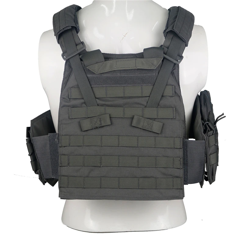 plate carrier tactical vest security outdoor life safety Black OD Green Tan GRAY Camo vest tactical