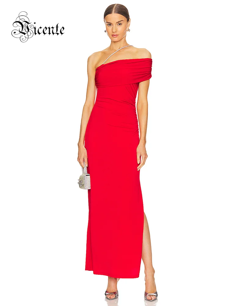 

VC 2024 Summer Sexy Off the Shoulder Bodycon Long Dress Celebrity Red Carpet Evening Party Celebrate Dress Vestidos