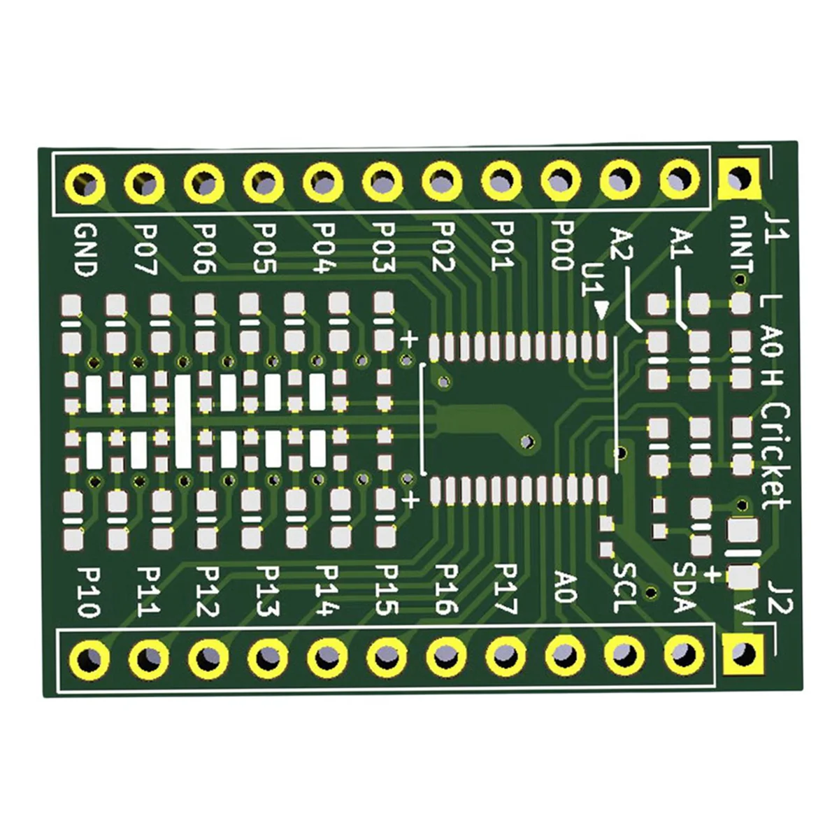 Модуль расширения Superior-2X TCA9555 IIC/I2C Модуль платы расширения GPIO 16, цифровой вход и выход