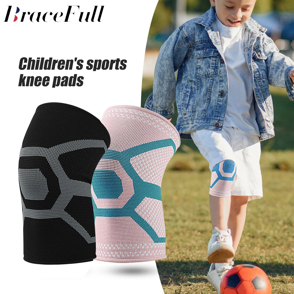 

1PC Kids Knee Brace Sleeve,Knee Pads for Kids,Youth Knee Compression Sleeve Children Knee Support Boys & Girls Kids KneePads