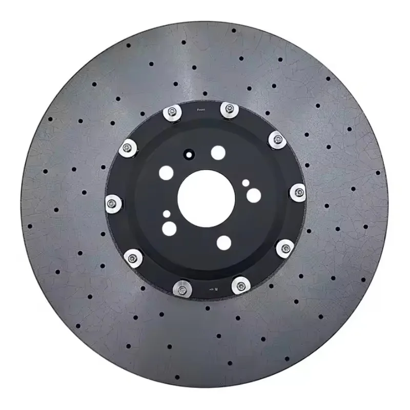 Factory Hot Sale Upgrade 10-Pot Calipers Auto Brake Disc Kit for Rs7 Big Front Wheel Brake Rotors