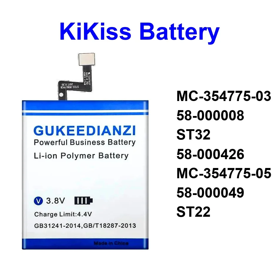 

Аккумулятор ST32 58-000426 ST22 MC-354775-05 58-000049 для Amazon Kindle Paperwhite 26S1027 58-000008 S2011-003-S 2 3 4 5 2018