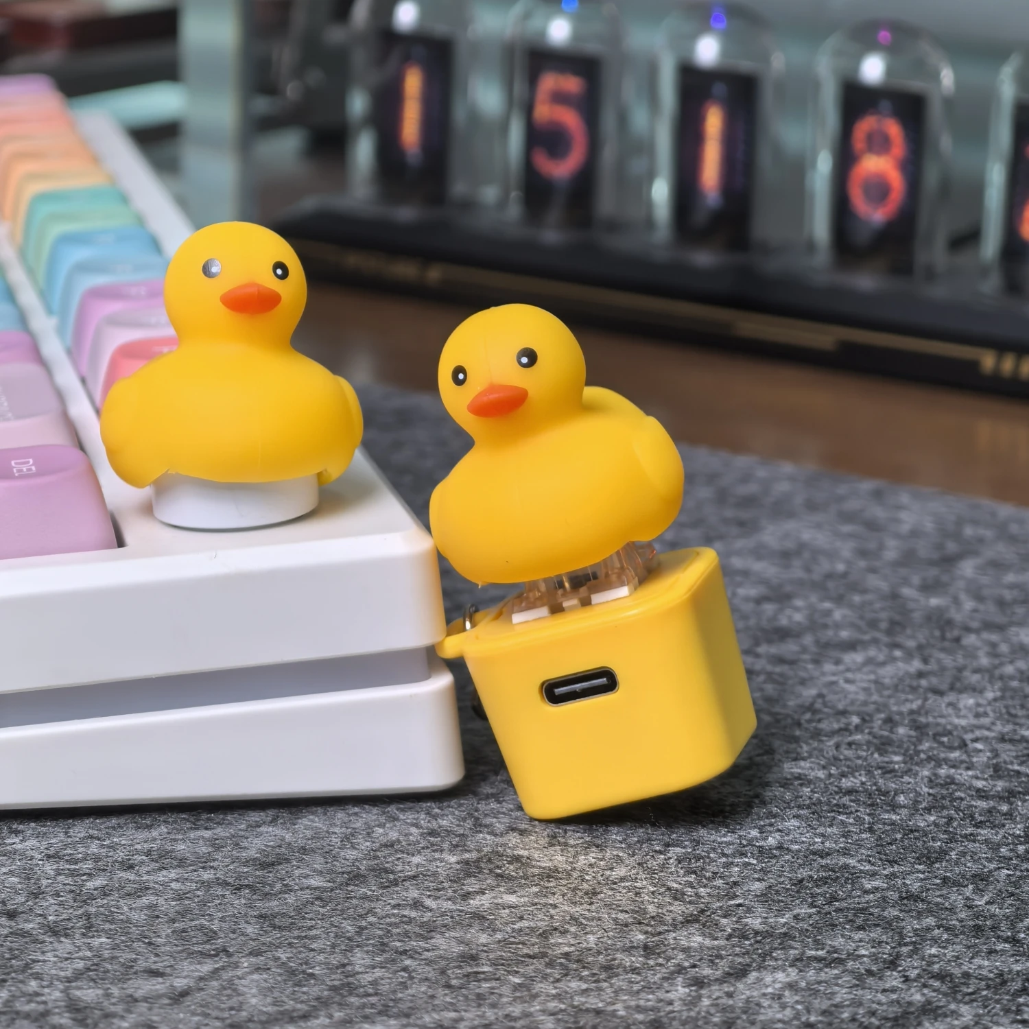 Quacky Duck لوحة المفاتيح ألعاب متململة المفاتيح لوحة المفاتيح الضغط اللعب إصبع زر الفرس اللعب الحسية الإجهاد الإغاثة الهدايا #6