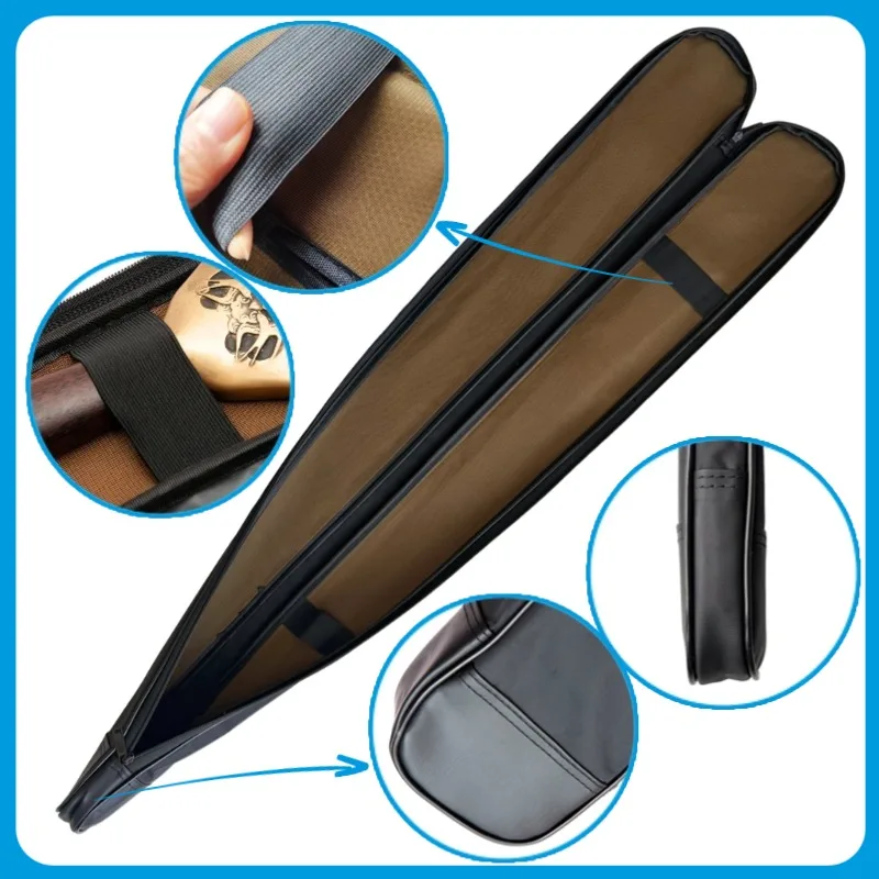 1.1Meter Tai Chi Sword Bag Martial Art Case 43in Can be placed 1 sword Waterproof Weapons Case With Shoulder Strap - view 5