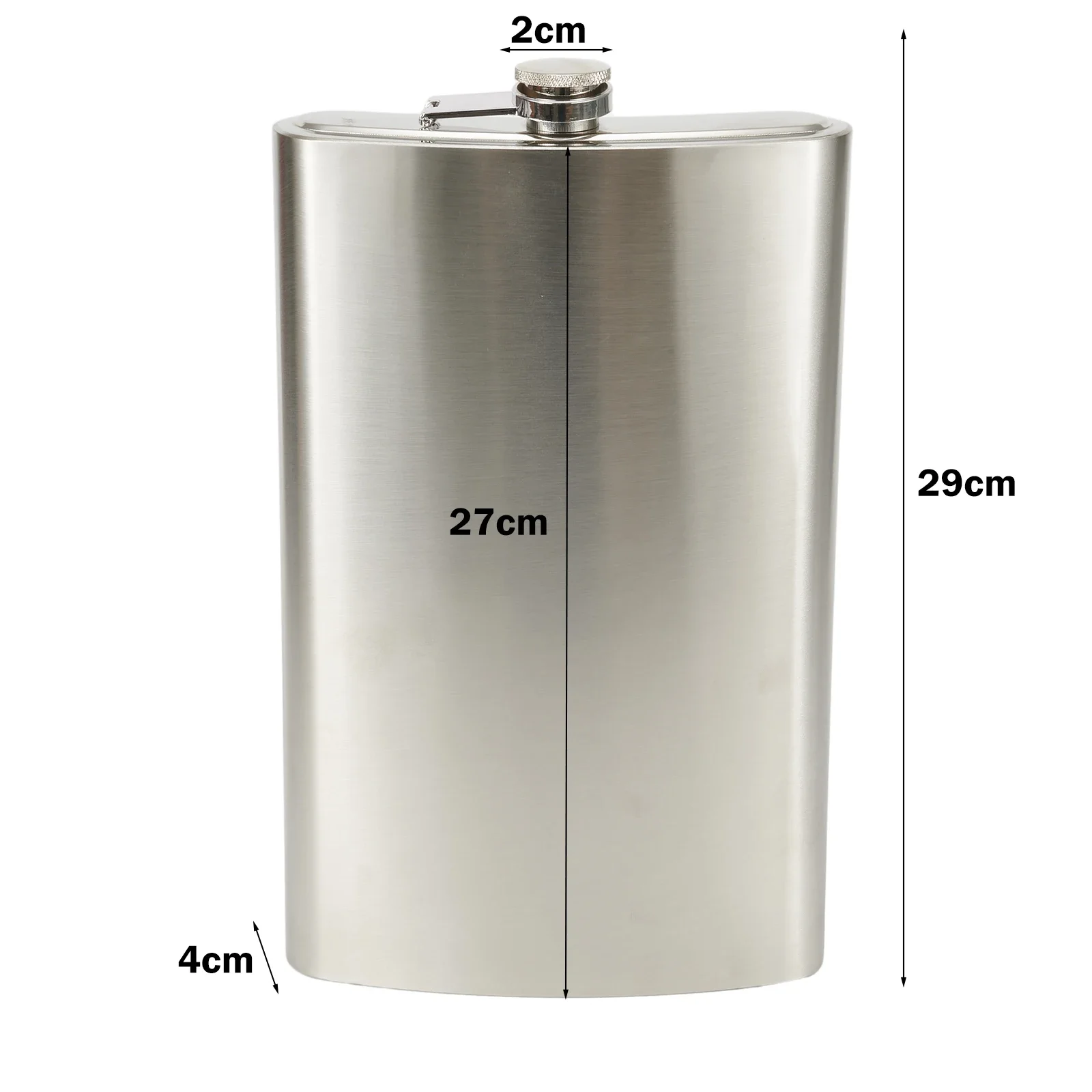 Parts Wine Pot Flagon Hip Flask Useful Accessories Hot Sale Metal 1800ml 64OZ Big Capacity Bottle Outdoor Portable