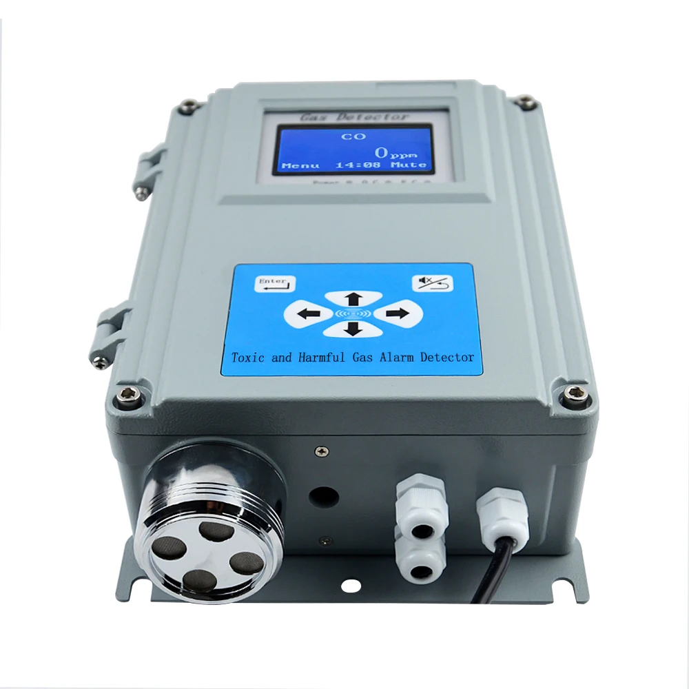 Treo Tường Đa Máy Dò Đồng O2 H2S CH4 Gas Rò Rỉ Một-L-Một-R-M màn Hình