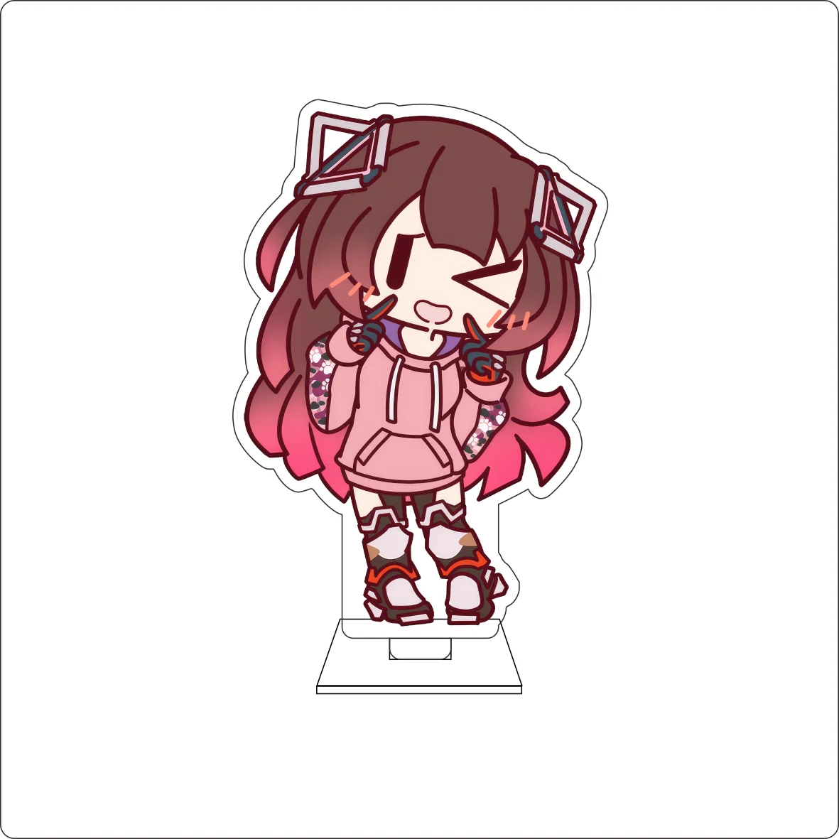 10CM Anime Hololive Cosplay Cute Acrylic Figure Stand Plate Natsuiro Matsuri Akai Haato Hoshimachi Suisei Ornaments Gifts view 3