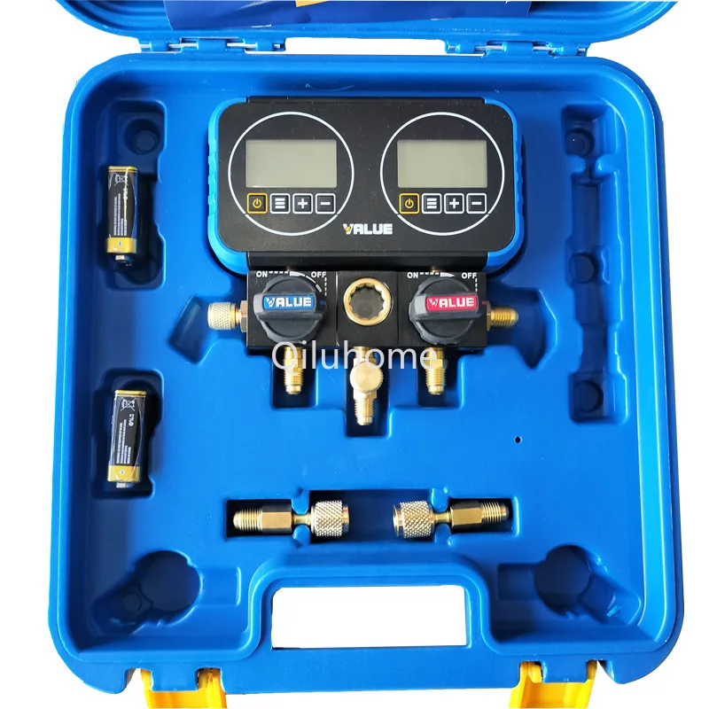 Fluorometro digitale fluorurato a doppia tavola valvola refrigerante