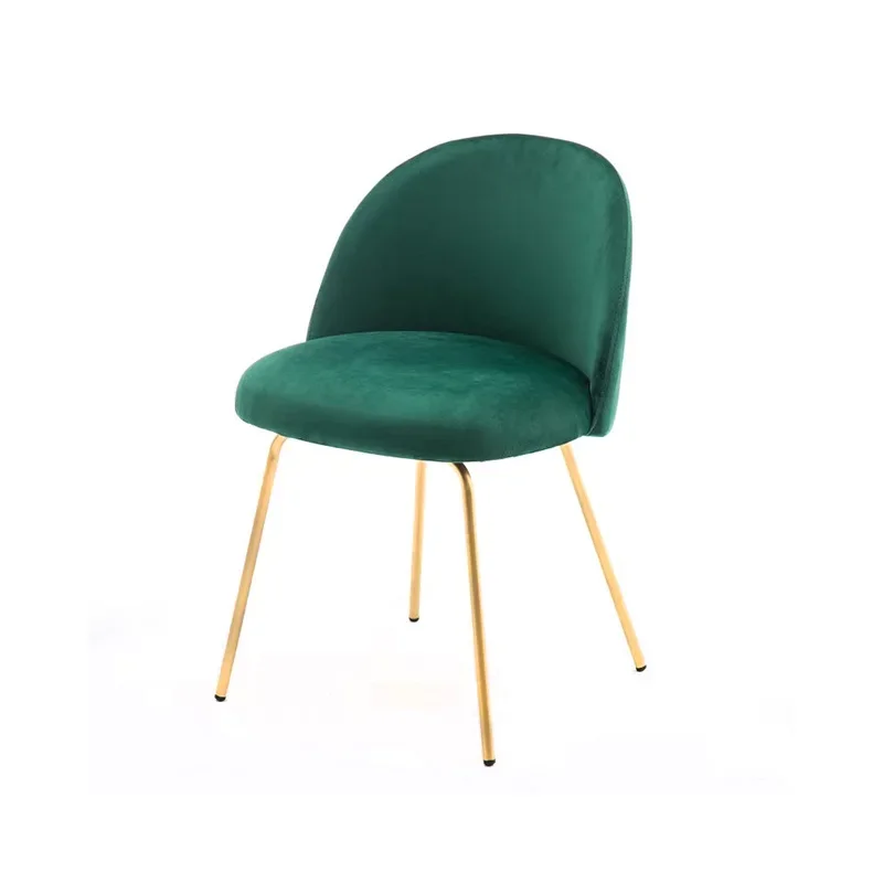dining chair, milk tea shop dessert shop, low backrest soft bag dining chair, hotel negotiation chair, 5 restaurant chairs