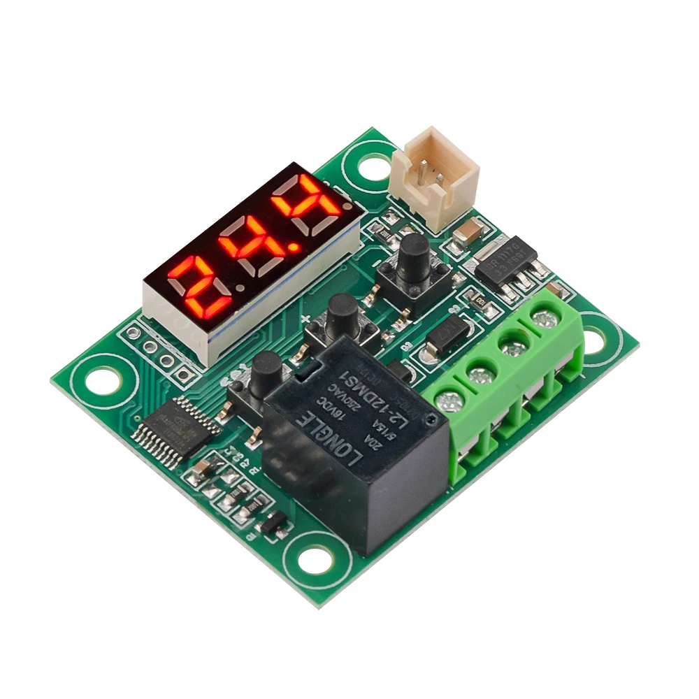 W1209 LED Temperature Controller 12V NTC Sensor Red Display Temperature Control Range - 50-110 ° C Relay Output