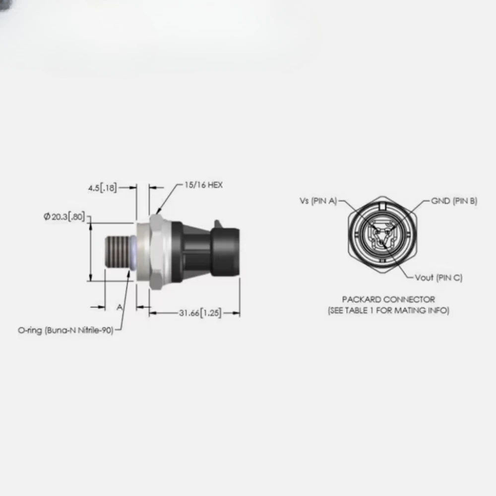 Pressure Sensor:New Energy Applications - Hydrogen Storage & Motive Line, EC-79,316L