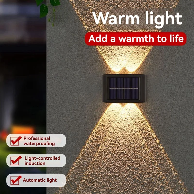 Solar Wall Light Outdoor Wall Light Solar Wall Light Exterior Wall Light Decorative Lamp