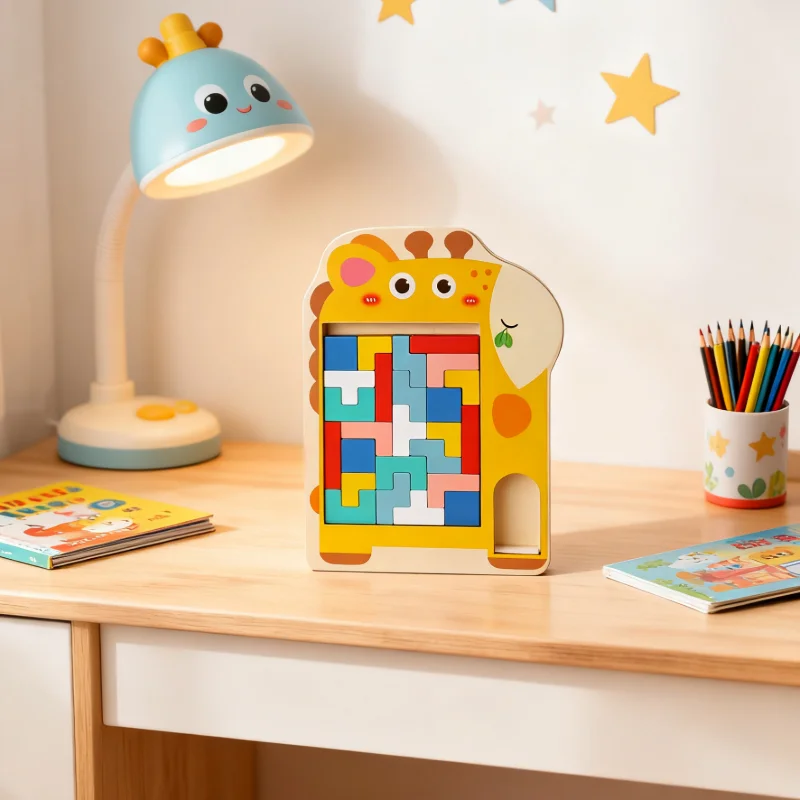 Mini Little Deer 26-teiliges Baustein-Puzzle-Brettspiele, Teenager-Geschenk, DIY-Formspiele