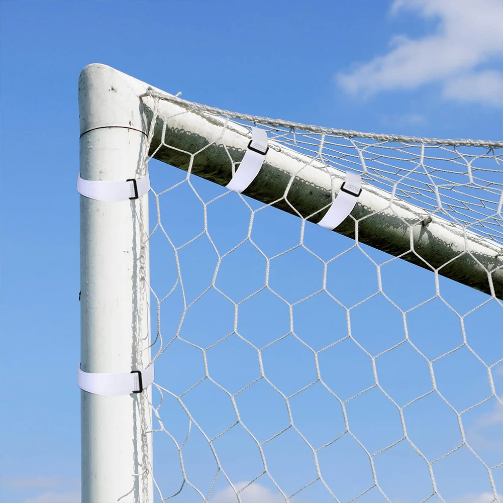 

10Pcs Soccer Net Straps Adjustable Soccer Net Strap Buckle Design Football Net Straps Football Net Clips for Soccer Training