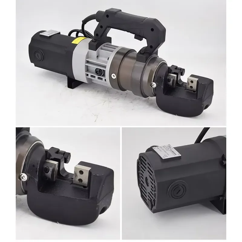 Portable Electric Rebar Cutter Heavy Duty Steel Bar Cutting Machine for Construction Site Reinforcement Rod Processing Tool