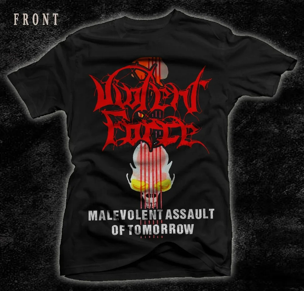 

VIOLENT FORCE-Malevolent Assault of Tomorrow-Punk band T-shirt sizes S to 7XL