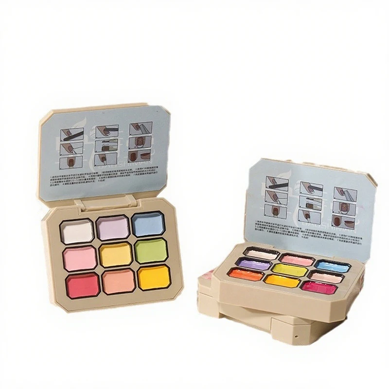 9 شبكات مسمار الفن البولندية الربت الغراء هلام التدرج اللون شبه دائمة شبه الصلبة UV و LED الجبس اللوحة لصالون DIY بها بنفسك