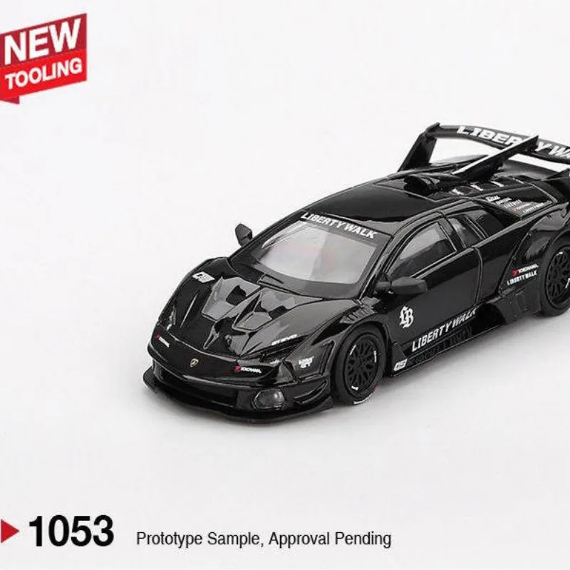 MINI GT 1:64 #1053 Lamborghini GT EVO Realistic Alloy Car Model, Boys' Gift Toy, Adult Collection Decoration Piece.