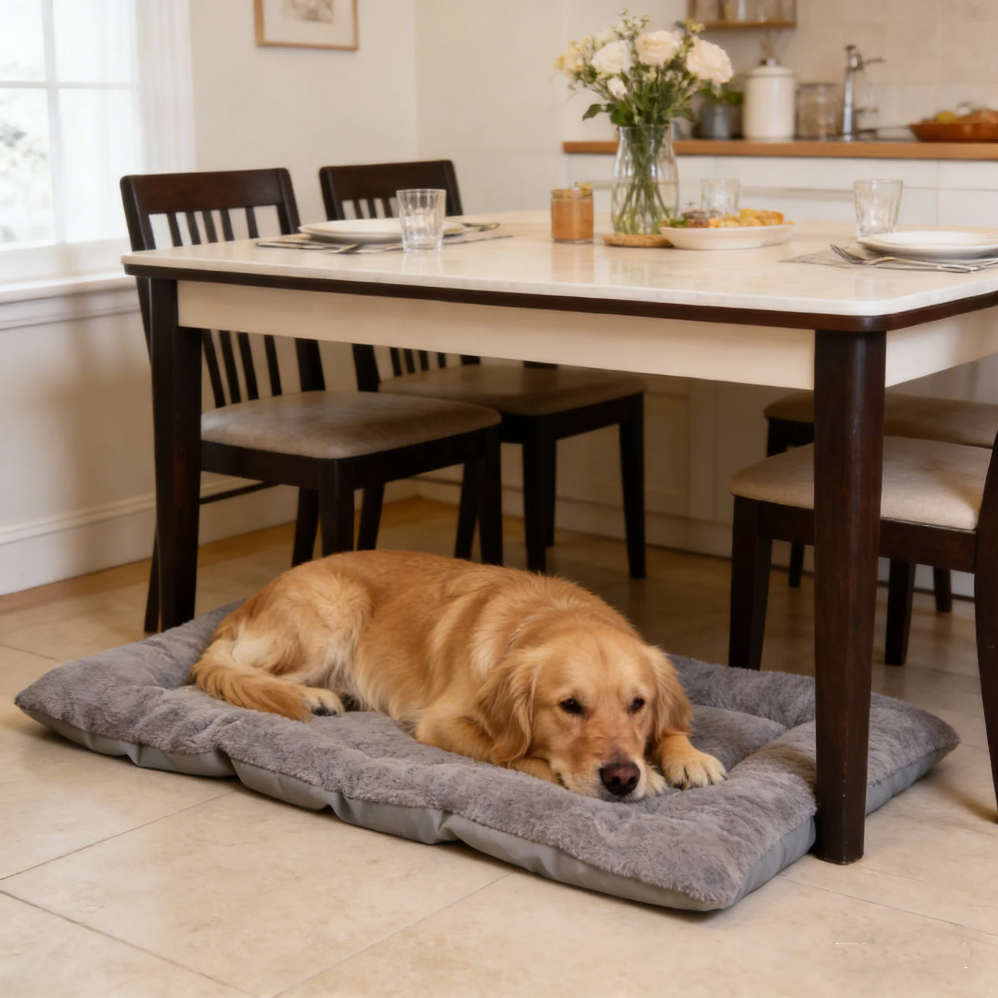 Plush Dog Bed 5