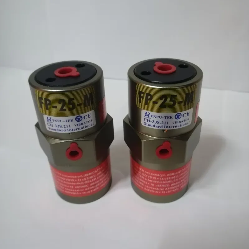 Pneumatic Piston Vibrators FP-12-M,FP-18-M,FP-25-M，FP-35-M,Aluminum casing, corrosion-resistant,special lubricating grease
