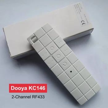 Dooya-Émetteur à 2 canaux pour moteur de rideau/tubulaire, télécommande Z successive RF433, pour Dooya DT52E,KT/DT82TN TV/KT320E/DT360, KC146