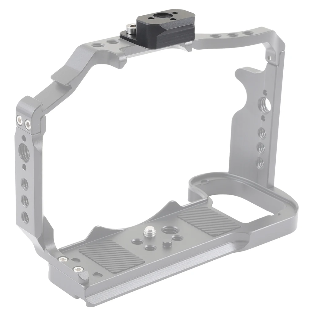 Erweiterungs-Slider mit 1/4-Zoll-Schraube, NATO-Schiene, Kamera-Gleitplatte, Schnellverschluss-Halterung für DSLR-Monitor, Batteriegriff und Rigging-System – Detail 6