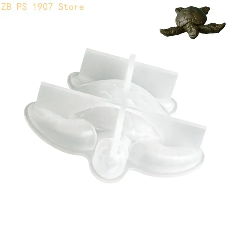 Ergonomic Crafting Accessories Moulds Turtles Silicone Texture for Resin 55KA