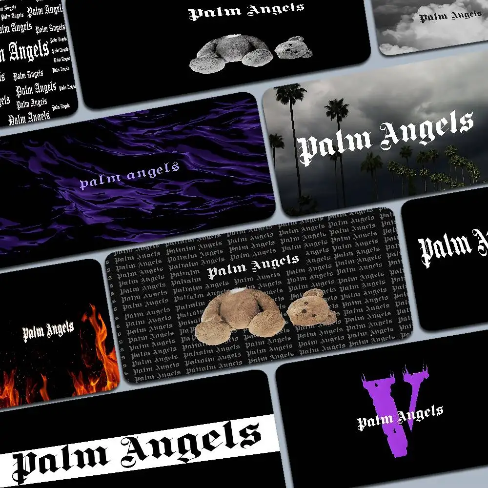 Alfombrilla de Ratón Personalizada de la Marca de Moda P-Palm A-Angels, Alfombrilla de Escritorio Extra Grande para Juegos, Teclado y Portátil