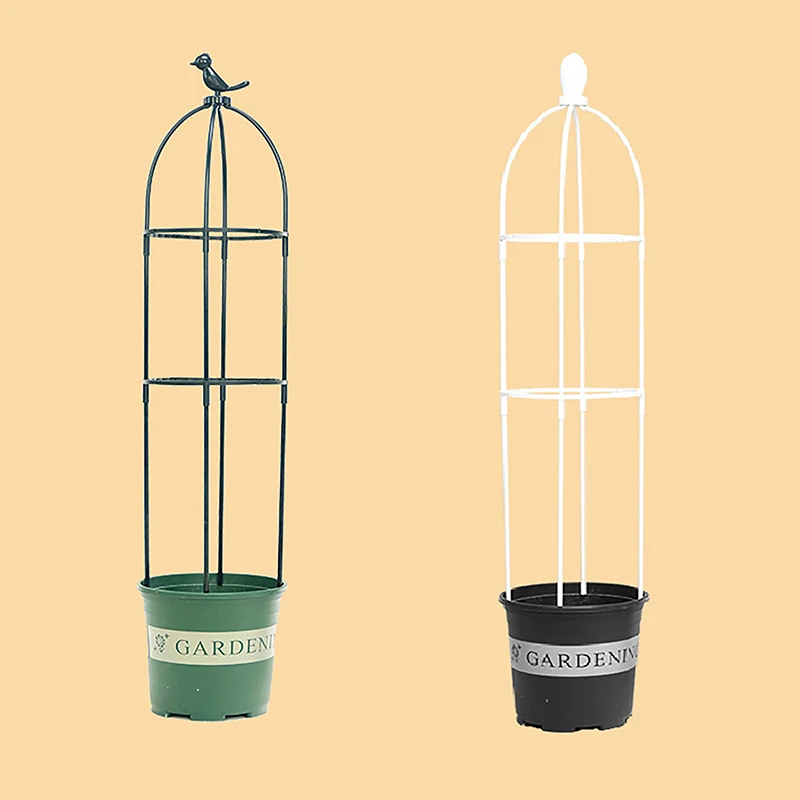 1Set Climbing Plant Trellis Garden Support Cages For Flowers Plants Support Frame Trellis Climbing DIY Flower Vines Pot Stand