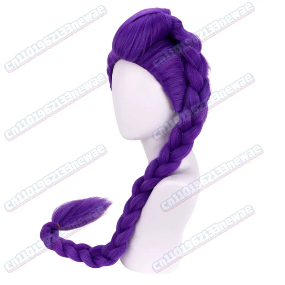 

K-Pop Rumi Demon Hunters Cosplay Wig for Women Long Hair Girls Group Idol Roleplay Outfit Halloween Carnival Costume Accessories