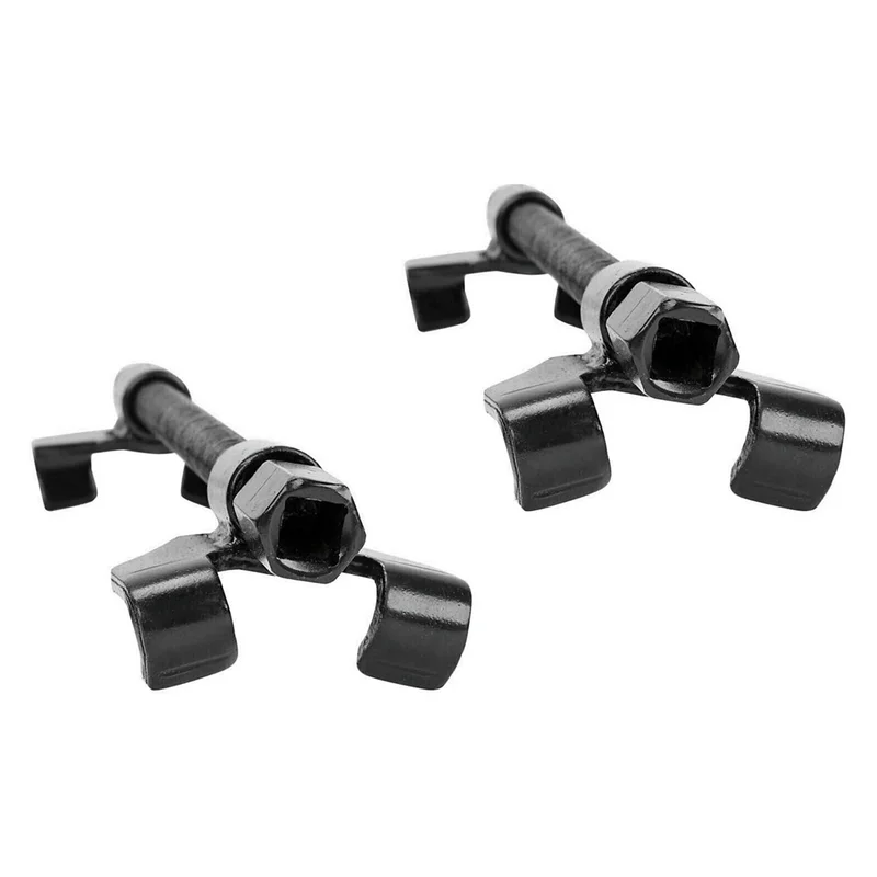 1Set 270Mm Shock Spiral Tool Shock Remover Suspension Clip Spring Coil Maintenance Parts Black