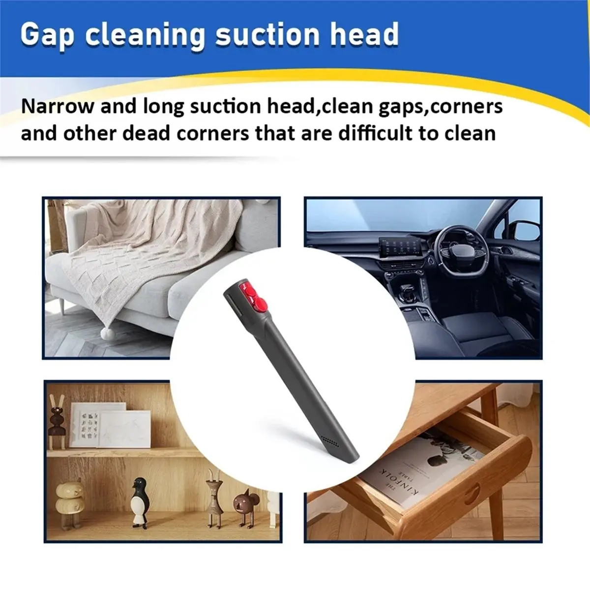 7pcs Brush/Hose Kit for V7 V8 V10 V11 V15 Vacuum Cleaner Attachment Replacement Set