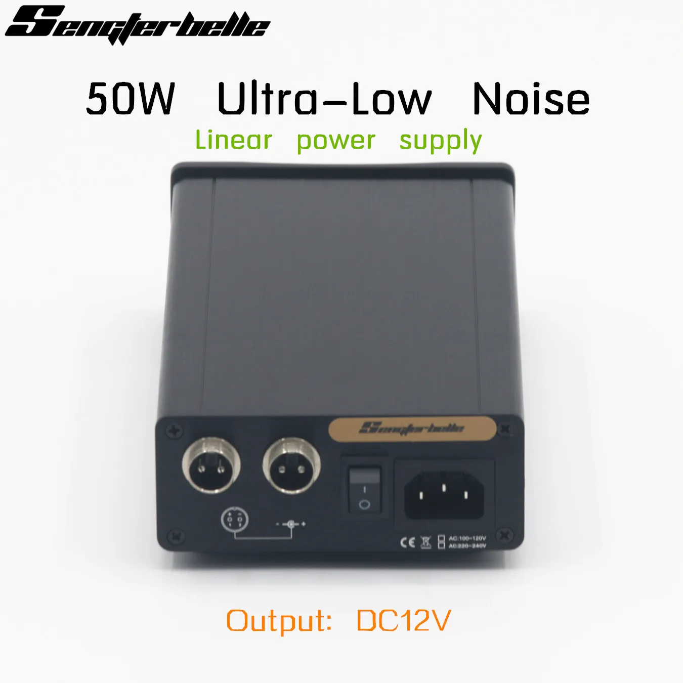 

PT2 50 Watts HiFi Ultra Low Noise Linear Power Supply DC12V 3A Upgrade Power Adapter For DAC Headphone Audio Amplifier