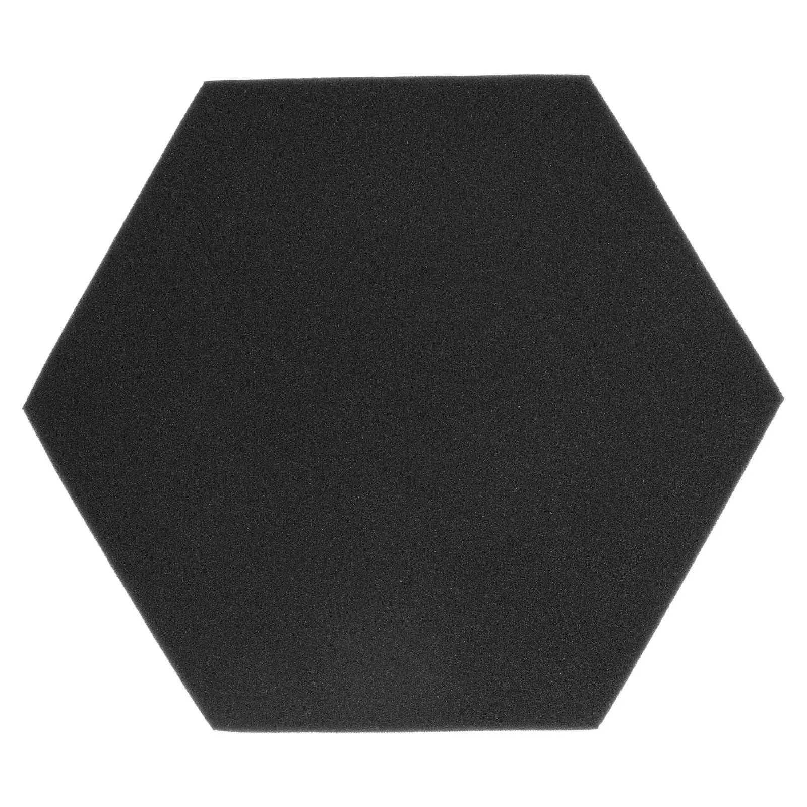 10Pcs Hexagonal Acoustic Foam Panels - Flame Retardant High Density Soundproof Wall Decor