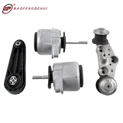4PCS Engine Mount Motor Gearbox Bracket Support For Porsche Panamera 3.0L 3.6L 94837505712 94837505812 97037511801