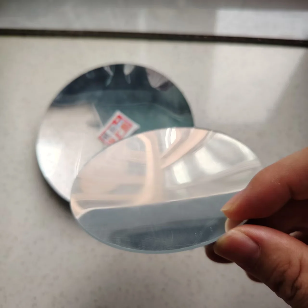 1PC Plastic Acrylic Parabolic Mirror Concave Minor Focus UV Protection Sturdy Durable Refrective Diameter 10cm/15cm/20cm/30cm