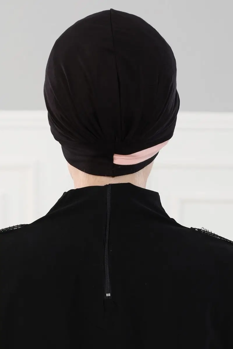 Doppel farbe gekämmte Knochen schwarz