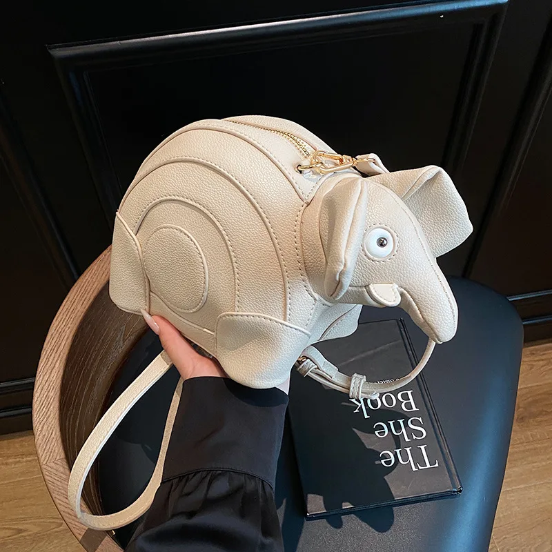 

Нишевая дизайнерская сумка Alien, женская милая креативная трехмерная сумка со слоном, модная сумка через плечо на одно плечо в стиле Instagram