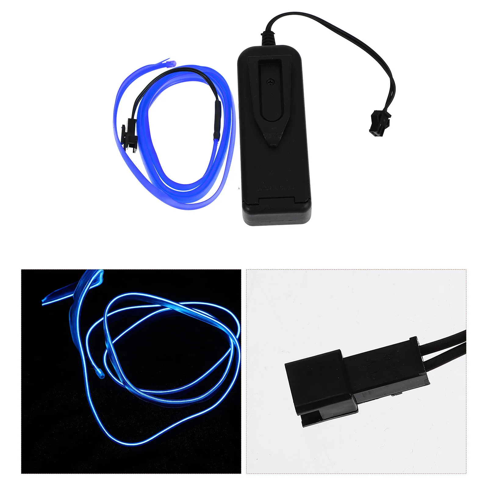 

El Wire Rope Light LED Neon Lights Glow in The Dark Outdoor Car Interior Decoration