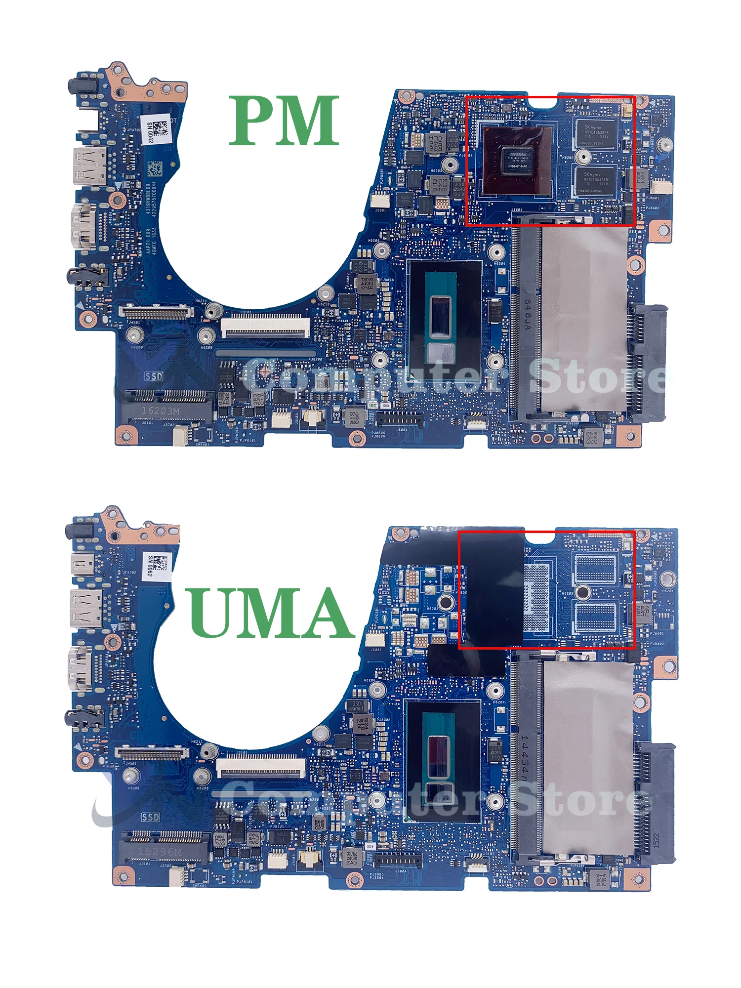 Imagem -02 - Placa-mãe do Portátil para Asus Ux303ln Ux303la Ux303lb U303l Rx303l Bx303l i3 i5 i7 4o 5o 4g-ram Uma pm