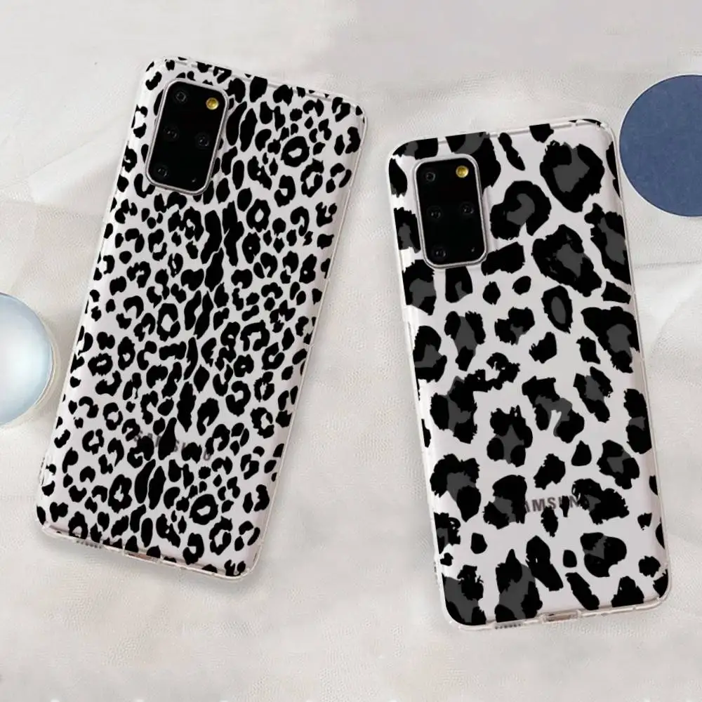 

Fashion Aesthetic Leopard Print Plating Phone Case For Samsung S 20 30 21 22 23 24 A 30 50 31 32 51 70 71 72 73 ULTRA Plus Lite