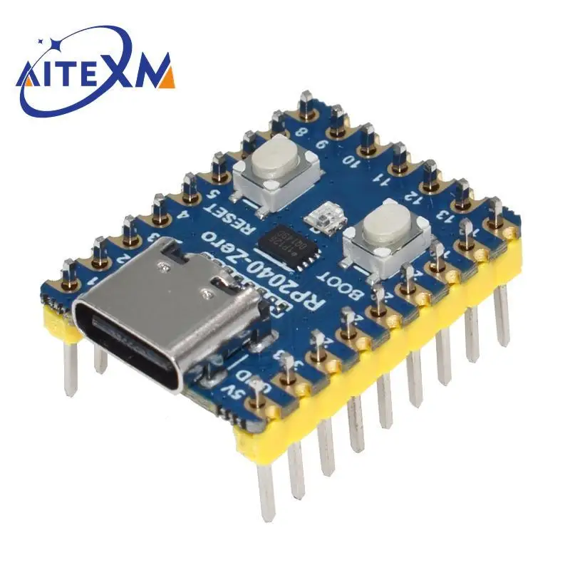 RP2040-Zero RP2040 for Raspberry Pi Microcontroller PICO Development Board Module Dual-core Cortex M0+ Processor 2MB Flash