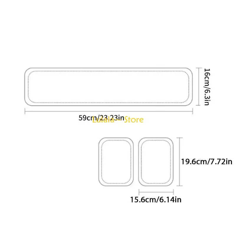 Y4QA Strollers Safety Protective Sleeve Comfortable Belt Shoulder Strap Protector Cover Detachable Pram Cart Accessory