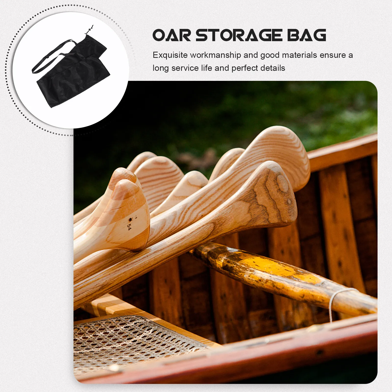 

Многоразовая сумка для хранения весел из полиэстера, легкая, с эргономичной ручкой, защита от царапин, для весел для каяков, каноэ и сапбордов